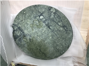 Dandong Green Marble Reception Counter