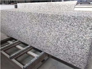 Full Bullnose Tiger Skin White Granite Countertops