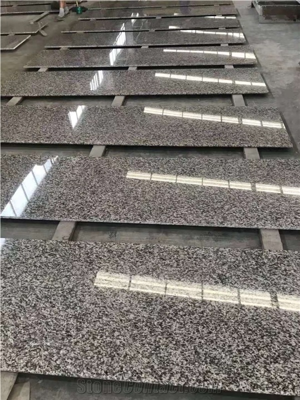 Full Bullnose Tiger Skin White Granite Countertops