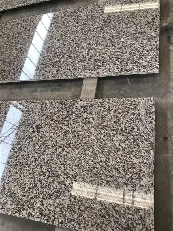 Full Bullnose Tiger Skin White Granite Countertops