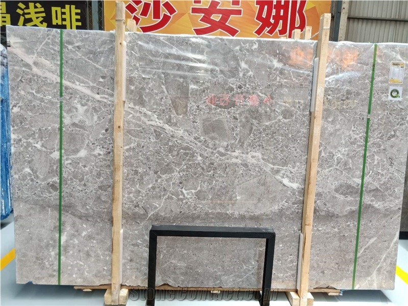 Grey Athena Marble Floor Tile Bathroom