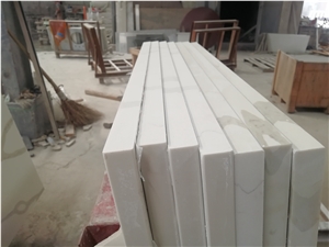 Hotel Calacatta White Quartz Restaurant Countertop