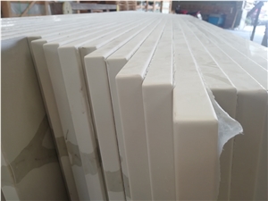Hotel Calacatta White Quartz Restaurant Countertop