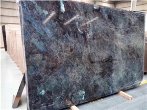 Labradorite Blue Granite Slab,Cut to Size Tile