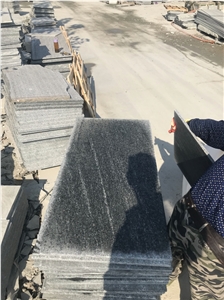 Mountain Grey Stone Free Size Flamed Granite Tiles