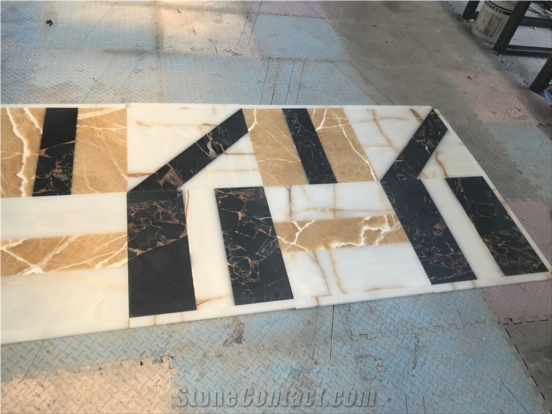 Polish Golden Onyx Slabs Orange Onyx Jumbo Pattern