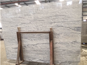 River White Color Granite Kitchen Countertop