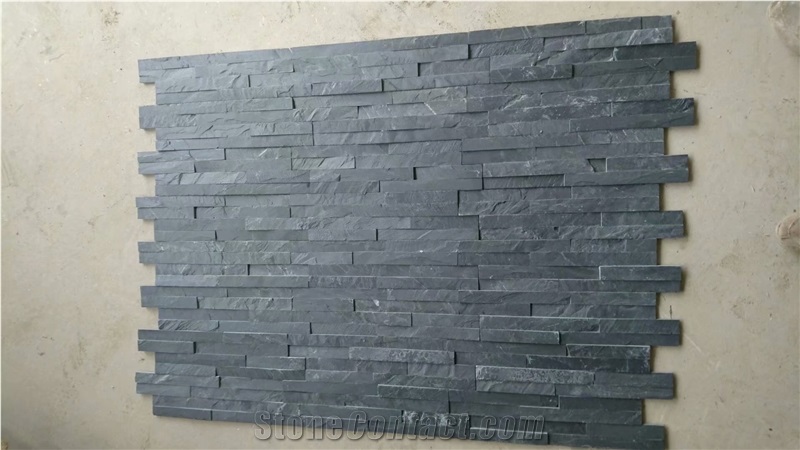 Sealing Black Slate Natural Stone Floor Tiles
