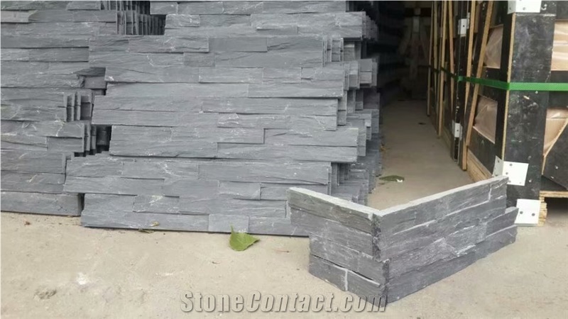 Sealing Black Slate Natural Stone Floor Tiles
