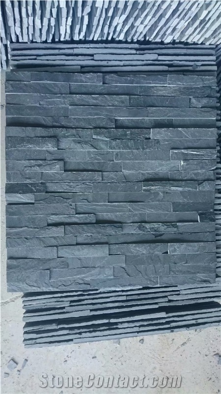 Sealing Black Slate Natural Stone Floor Tiles