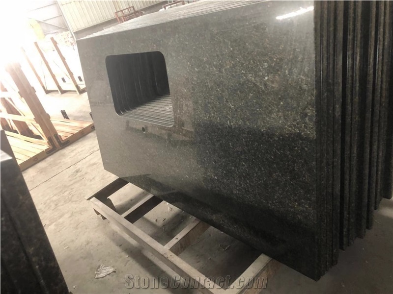Ubatuba Green Granite Custom Cut Countertops