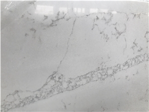 White Color Artificial Stone Slabs Panels Flooring