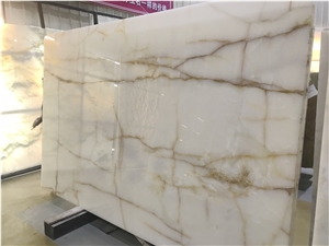 White Onyx Jade Pencil Liner for Floor Trim Border