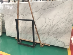 White Statuary Marble Countertop Kitchen Options