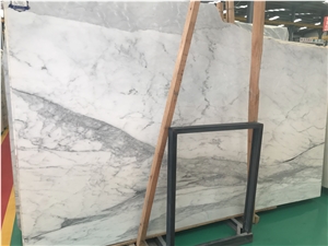 White Statuary Marble Countertop Kitchen Options