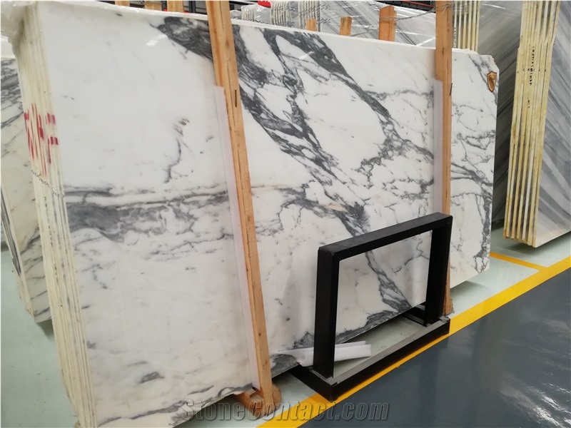 White Statuary Marble Countertop Kitchen Options