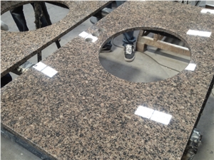 Classic Brown,Antico Brown Granite Bath Vanity Top
