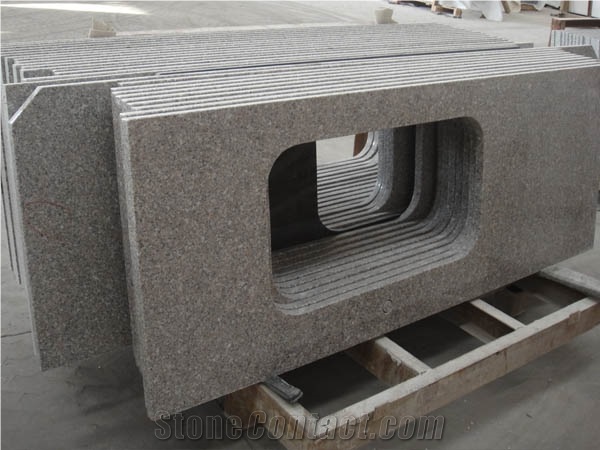 G636 Xidong Red Granite Kitchen Custom Countertops