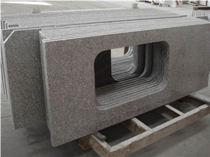 G636 Xidong Red Granite Kitchen Custom Countertops