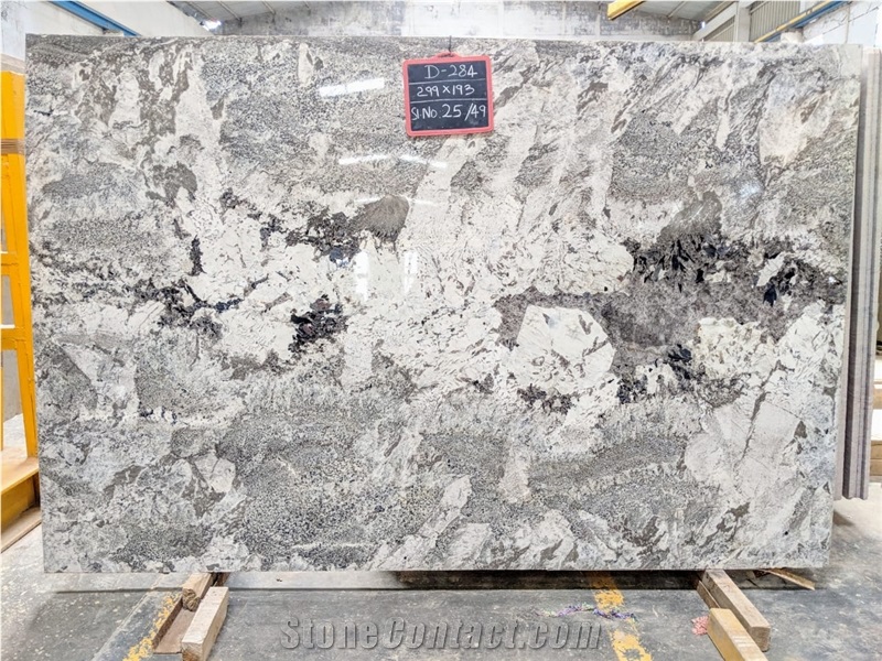 Azul White Marble Slab