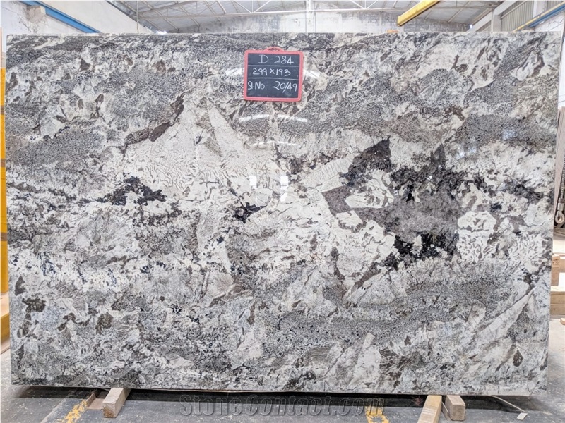 Azul White Marble Slab