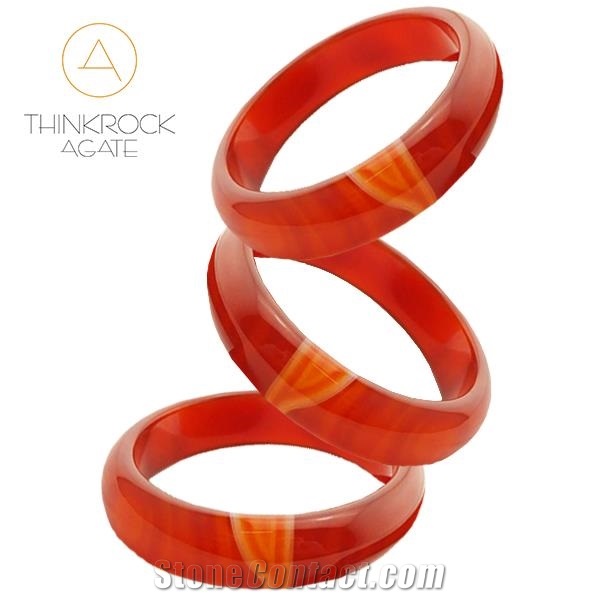 Agate Bracelet, Semiprecious Bead Bracelet