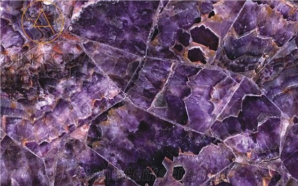 Amethyst Semi Precious Stone from China