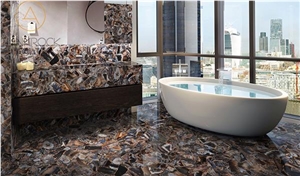Backlite Agate Natural Semi Precious Stone Panels