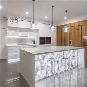 Backlite Crystal Stone Semi Precious Countertop