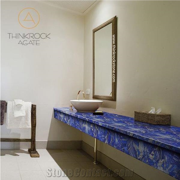 China Lapis Lazuli Semi Precious Stone Countertops