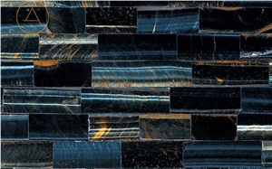 China Popular Tiger Eyes Semiprecious Stone Slabs