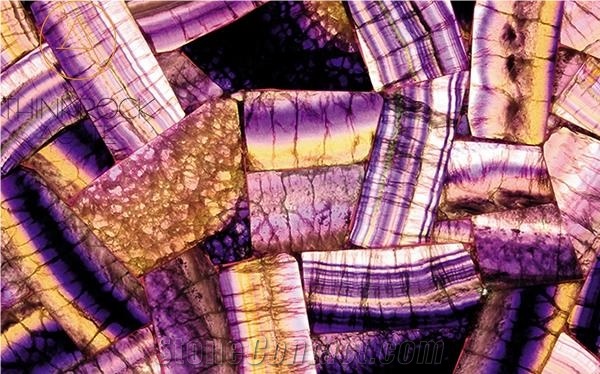 Colored Fluorite Semiprecious Stone Gemstone