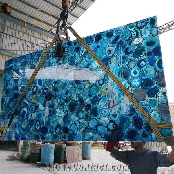 Green Agate Slab Semiprecious Stone Gemstone