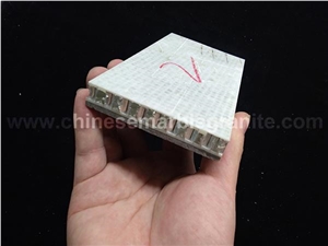 Grey Marble Aluminium Honeycomb Core Plastic Panel