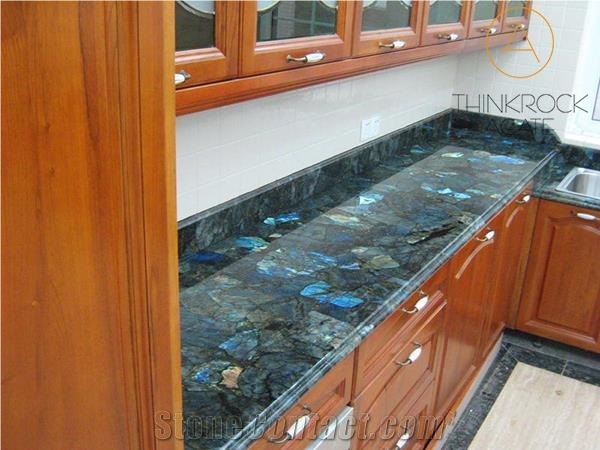 Labradorite Semi-Precious Stone Slabs Agate Tiles