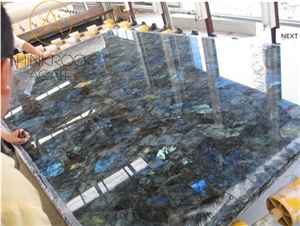Labradorite Semi-Precious Stone Slabs Agate Tiles