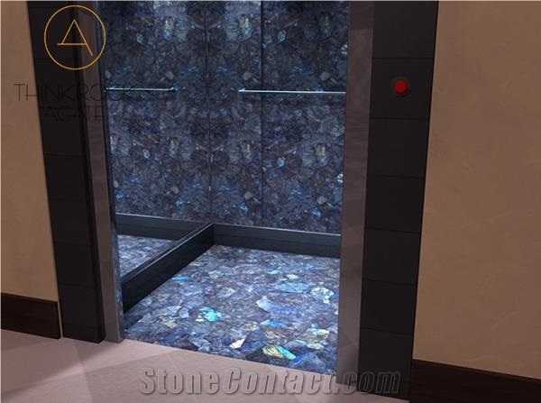 Labradorite Semi-Precious Stone Slabs Agate Tiles