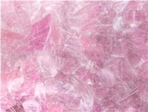 Luxury Pink Quartz Stone Tiles Slabs