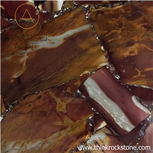 Mookaite Jesper Semi Precious Stone Slabs Tiles Mookaite Jesper Semi Precious Stone Slabs Tiles