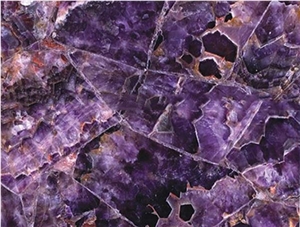 Natural Stone Purple Amethyst Agate Tiles Slabs