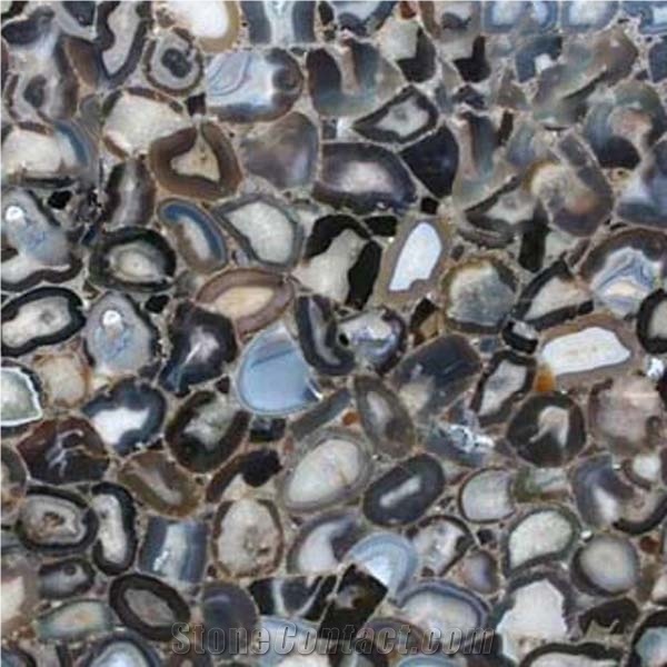 Semiprecious Stone Agate Slab Tiles