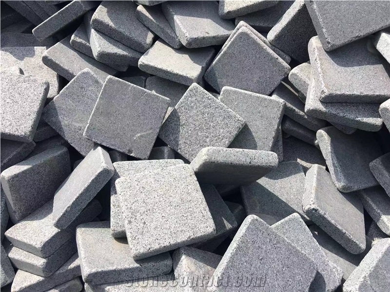 Padang Dark Changtai G654 Gray Cobble Pavers