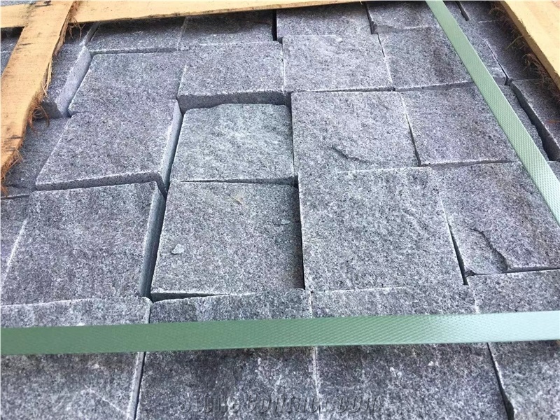 Padang Dark Changtai G654 Gray Cobble Pavers