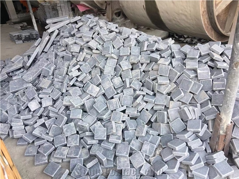 Padang Dark Changtai G654 Gray Cobble Pavers