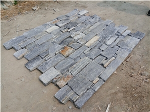 Blue Quartzite Cemented Stacked Stone