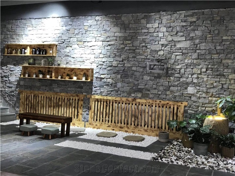 Blue Quartzite Corner Stone,Blue Quartzite Z Stone