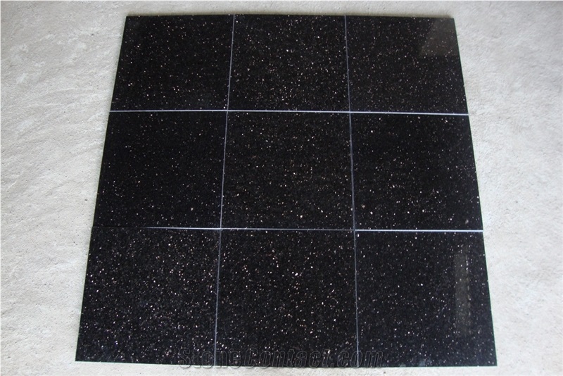 Warangal Black Granite Tile/Slab