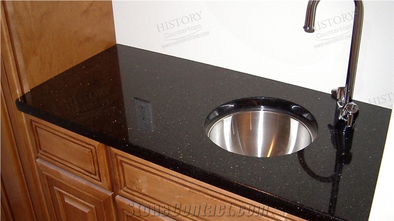 Warangal Black Granite Tile/Slab