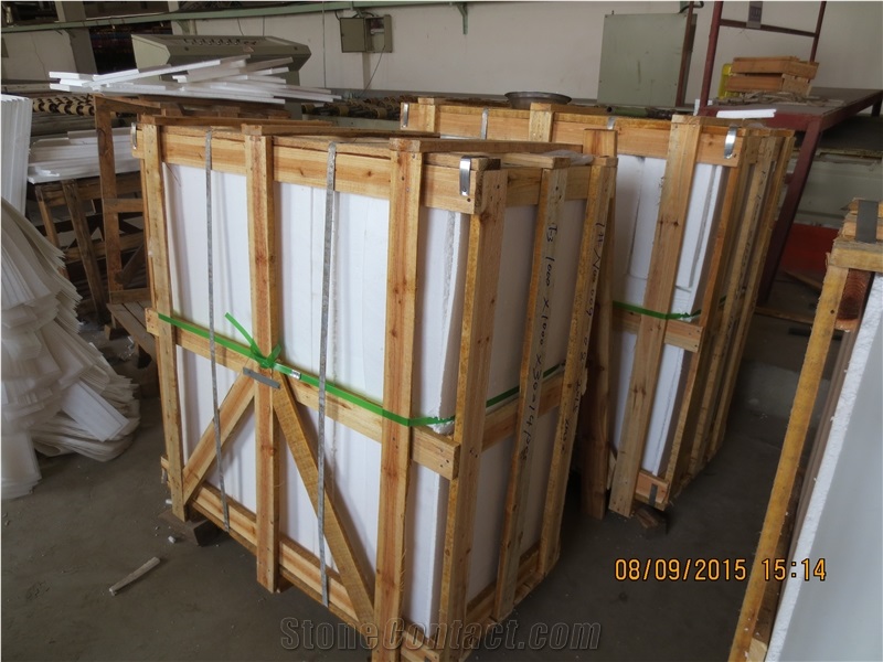 Pure White Nano Crystallized Glass Stones Panels