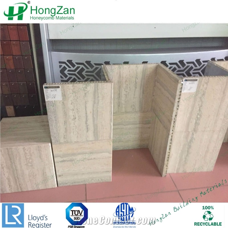 Stone Toilet Partition Marble Honeycomb Panel
